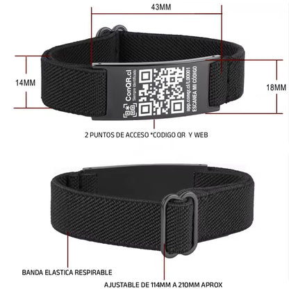 Pulsera elasticada ConQR